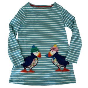 Mini Boden Puffins Pocket Tunic